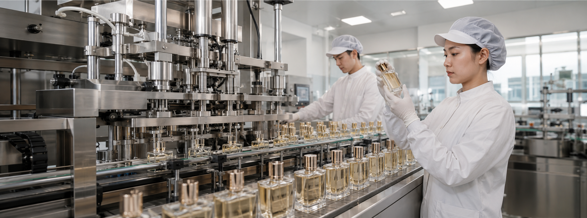 Capacidades de fabricación de perfumes AromaBridge